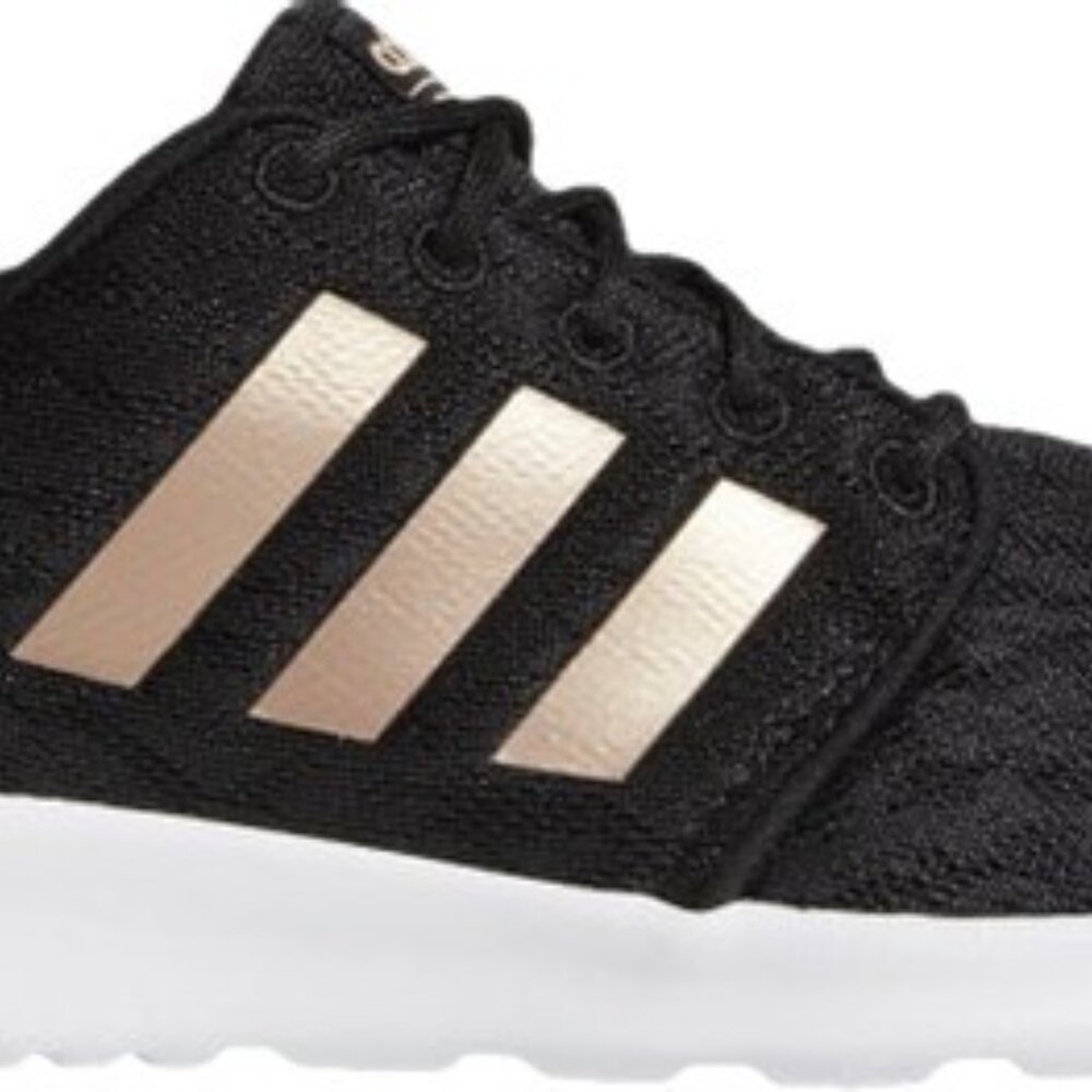 Adidas Women's Black Trainers SIZE 8 #40 - Picture 3 of 6